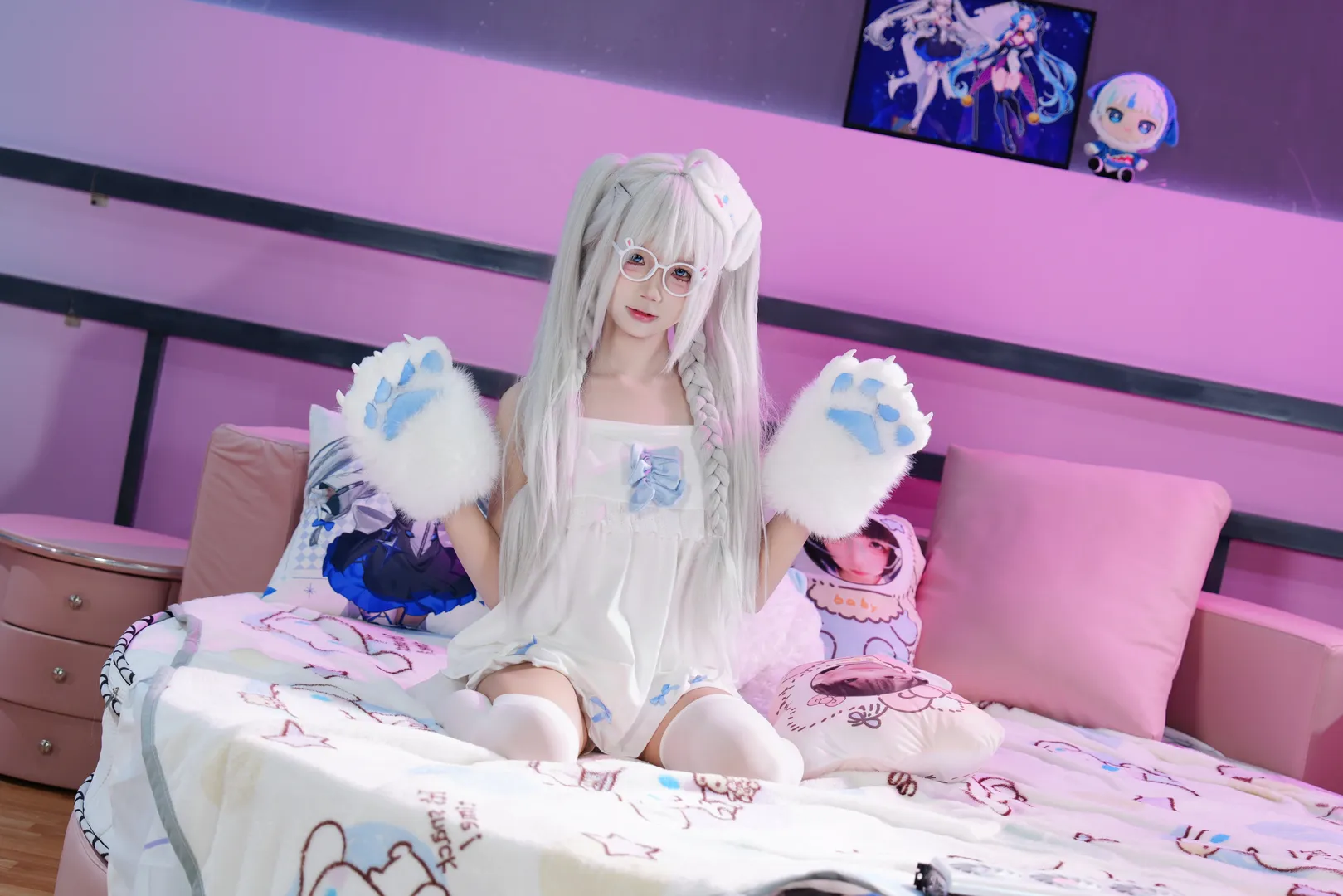 【開源姬cos】化身開源宇宙中俏皮的電競少女 - 第 13 張