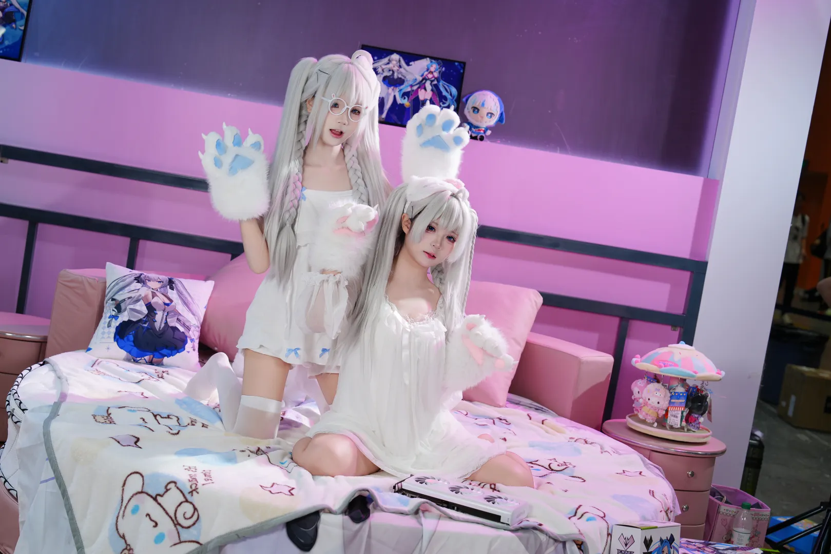 【開源姬cos】化身開源宇宙中俏皮的電競少女 - 第 16 張