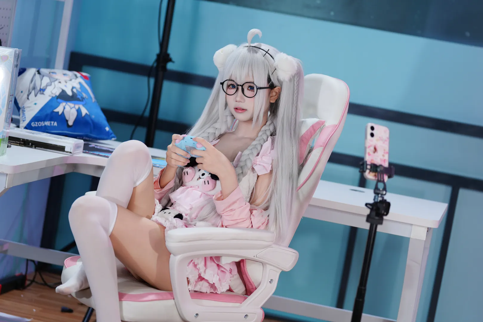 【開源姬cos】化身開源宇宙中俏皮的電競少女 - 第 5 張