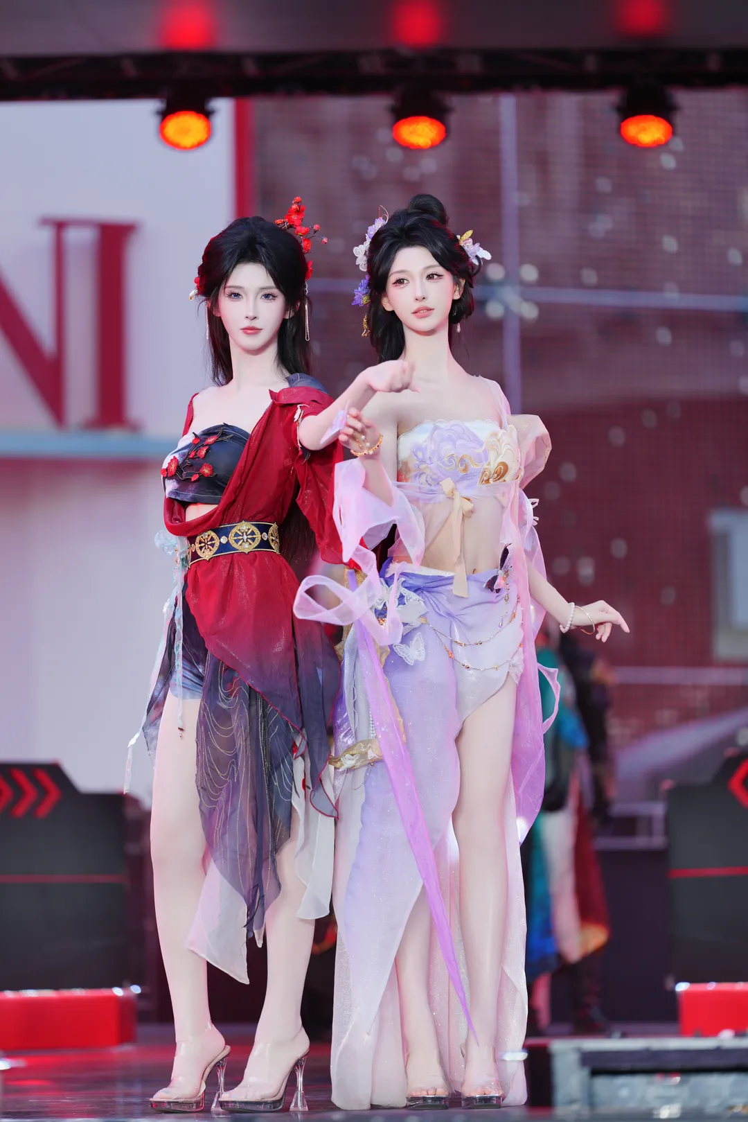 【顾清寒迦南cos】永劫无间嘉年华的红蓝双娇 - 第 3 张