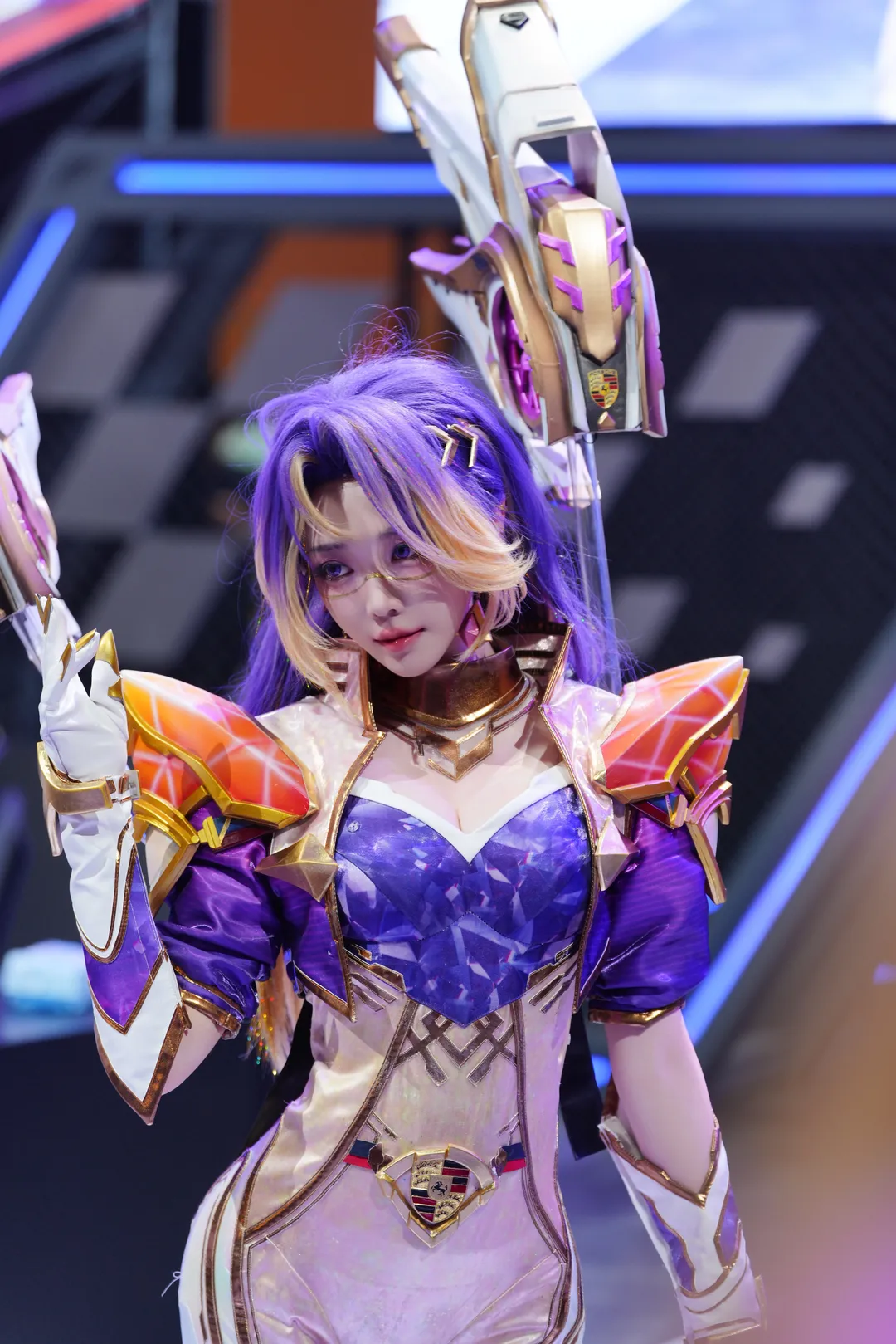 【卡莎cos】英雄联盟手游机甲战衣与天崩开局 - 第 3 张