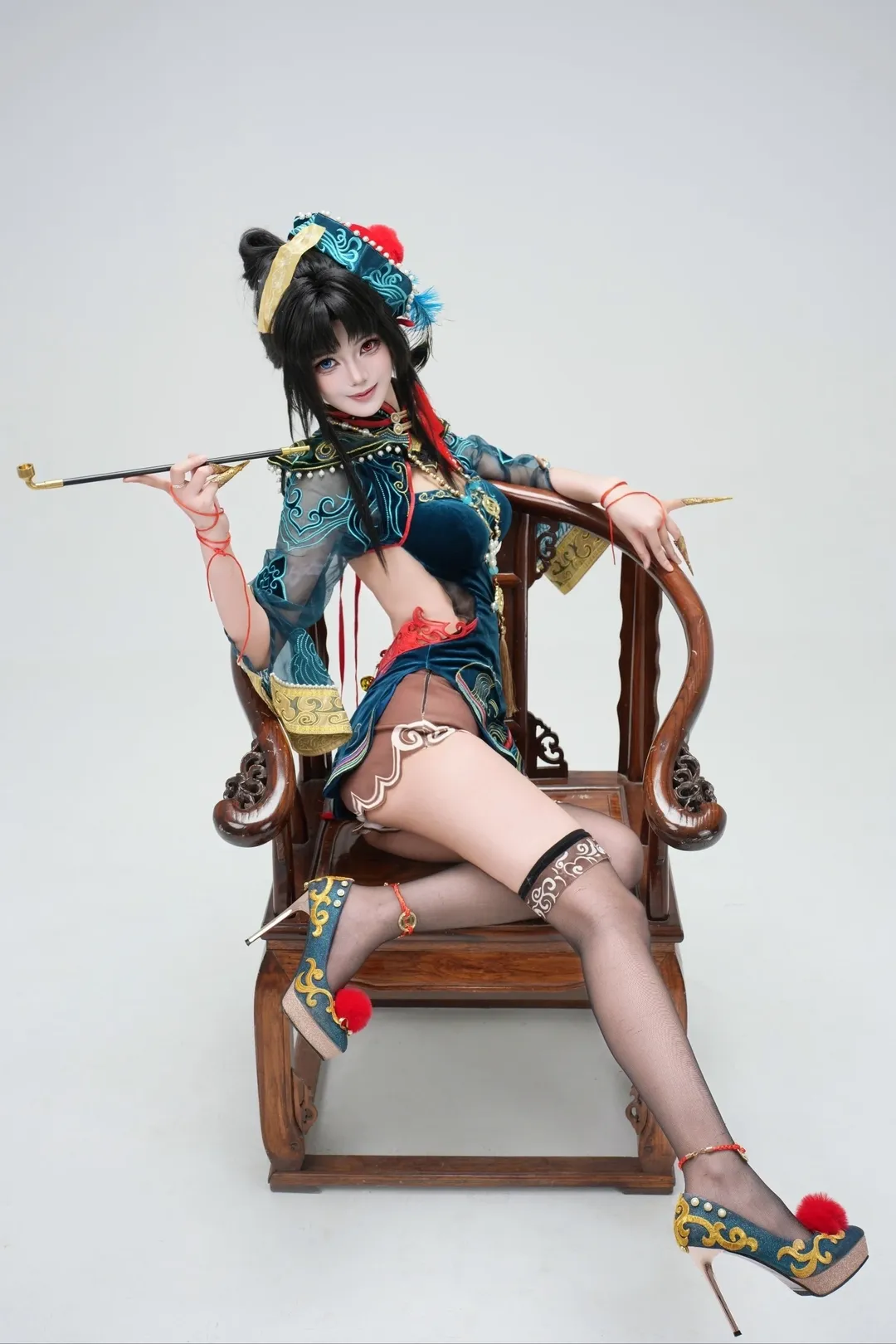 【玉玲珑cos】穿成小僵尸去打劫，再也不怕永劫无间队友压力 - 第 1 张