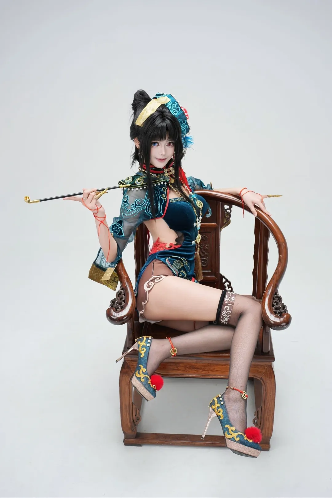 【玉玲珑cos】穿成小僵尸去打劫，再也不怕永劫无间队友压力 - 第 2 张