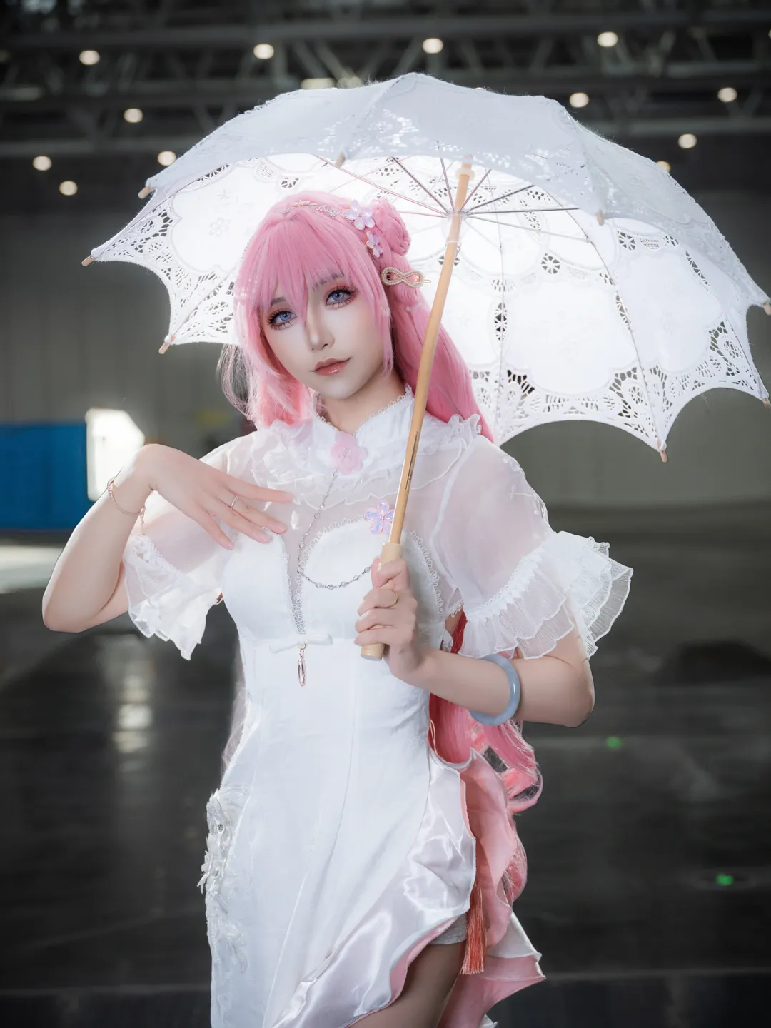 【桃乐丝cos】胜利女神麾下的旗袍美人，IDO漫展场照分享 - 第 3 张