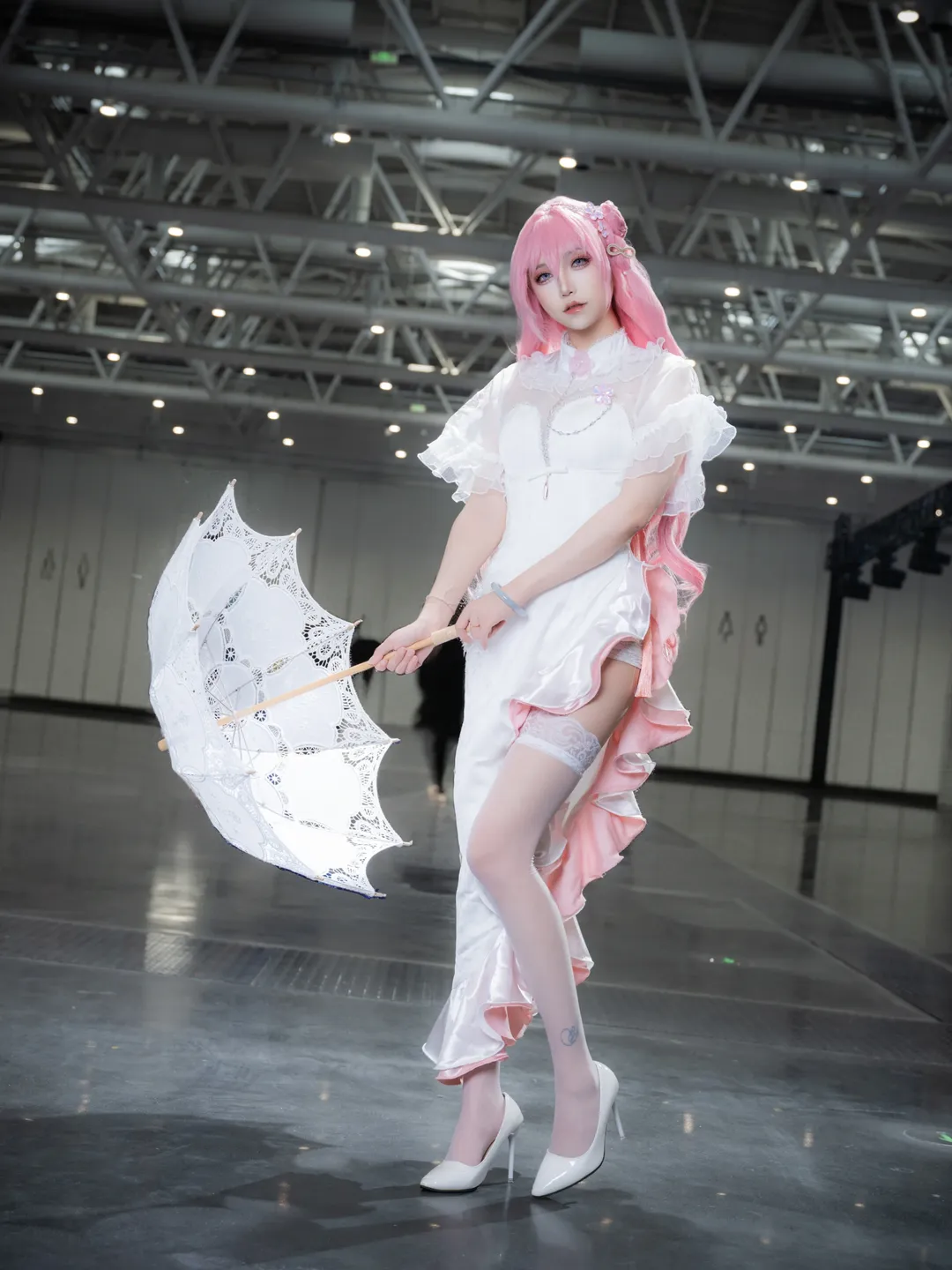 【桃乐丝cos】胜利女神麾下的旗袍美人，IDO漫展场照分享 - 第 4 张