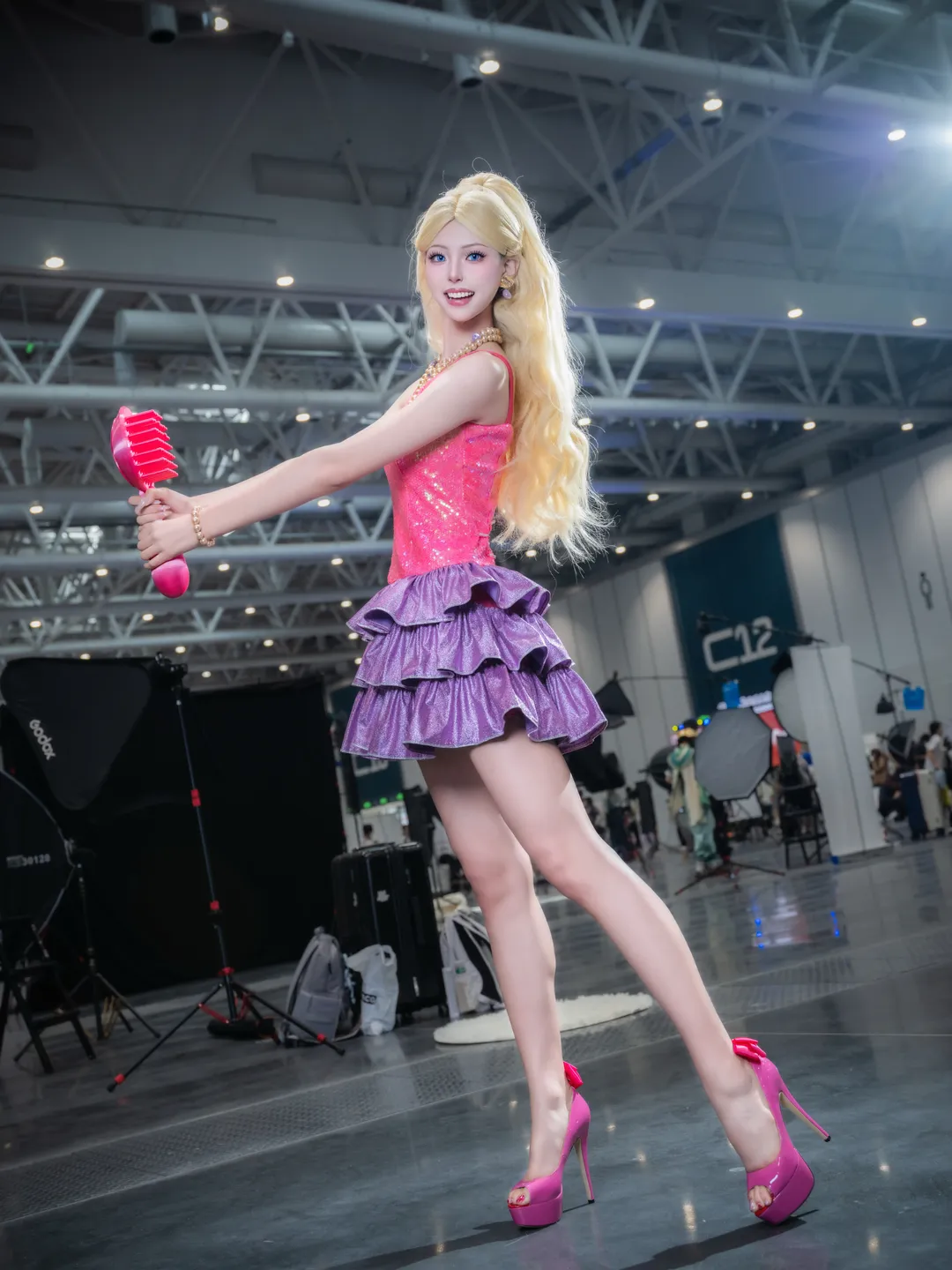 【芭比cos】IDO漫展現場自己拍的芭比場照 - 第 2 張