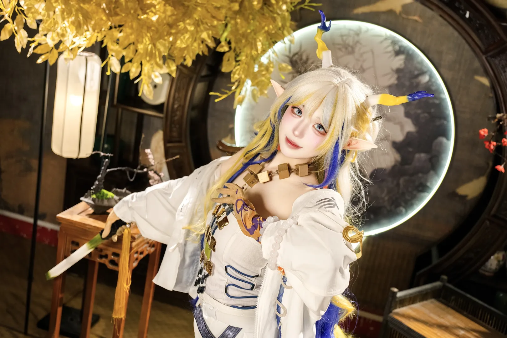 【黍cos】明日方舟古风造型，拍摄细节记录 - 第 2 张