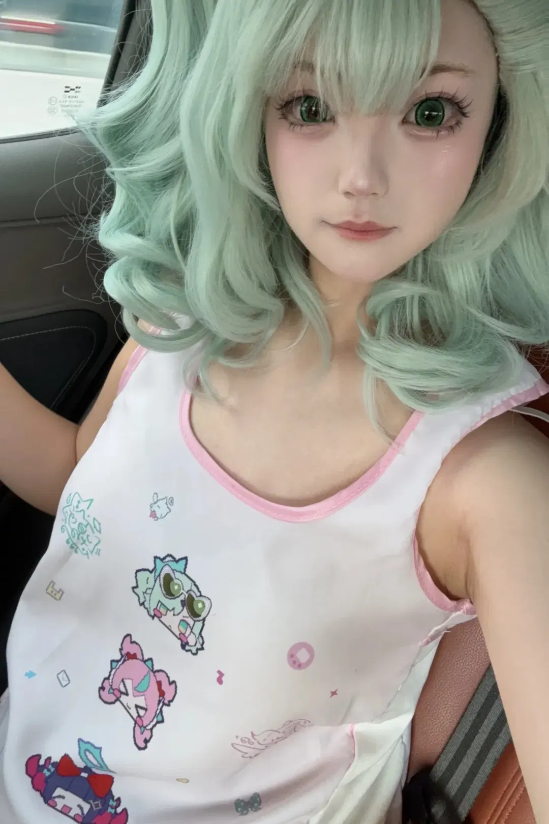 【千夏cos】绝区零KFC联动袋子爆改小背心，原版XS码硬穿到M-L - 第 2 张