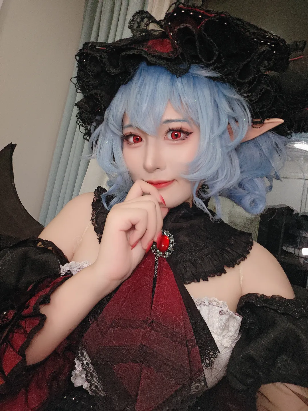 【蕾米莉亞cos】東方project威嚴大小姐的試妝記錄 - 第 1 張