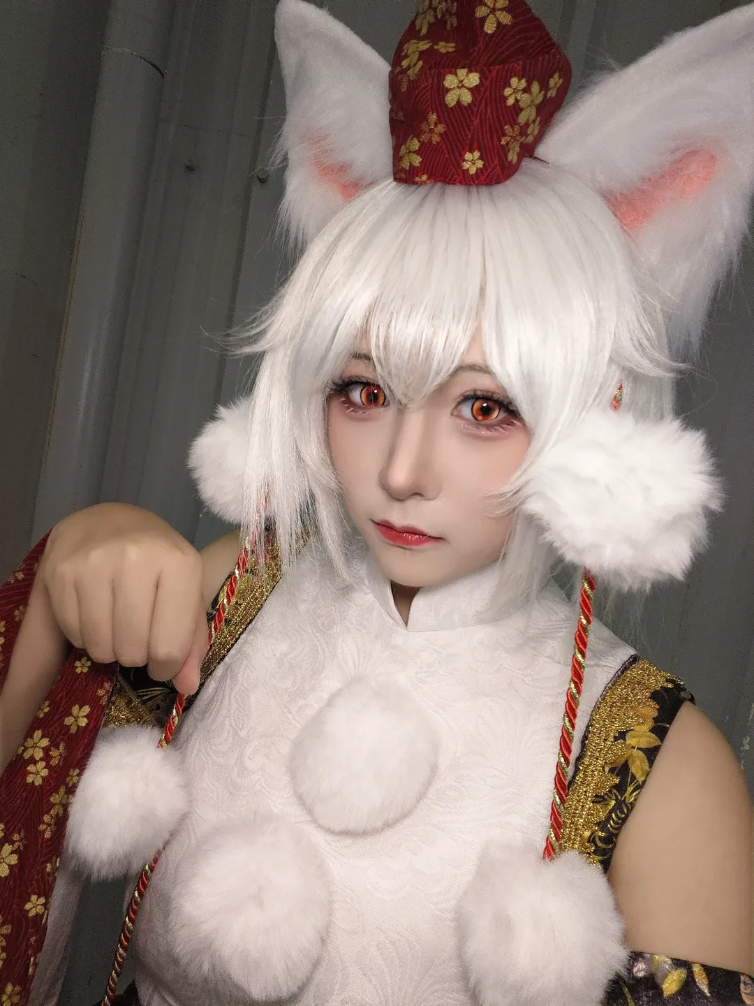 【犬走椛cos】东方Project红眼白毛兽耳娘的CD30拍摄日记 - 第 1 张