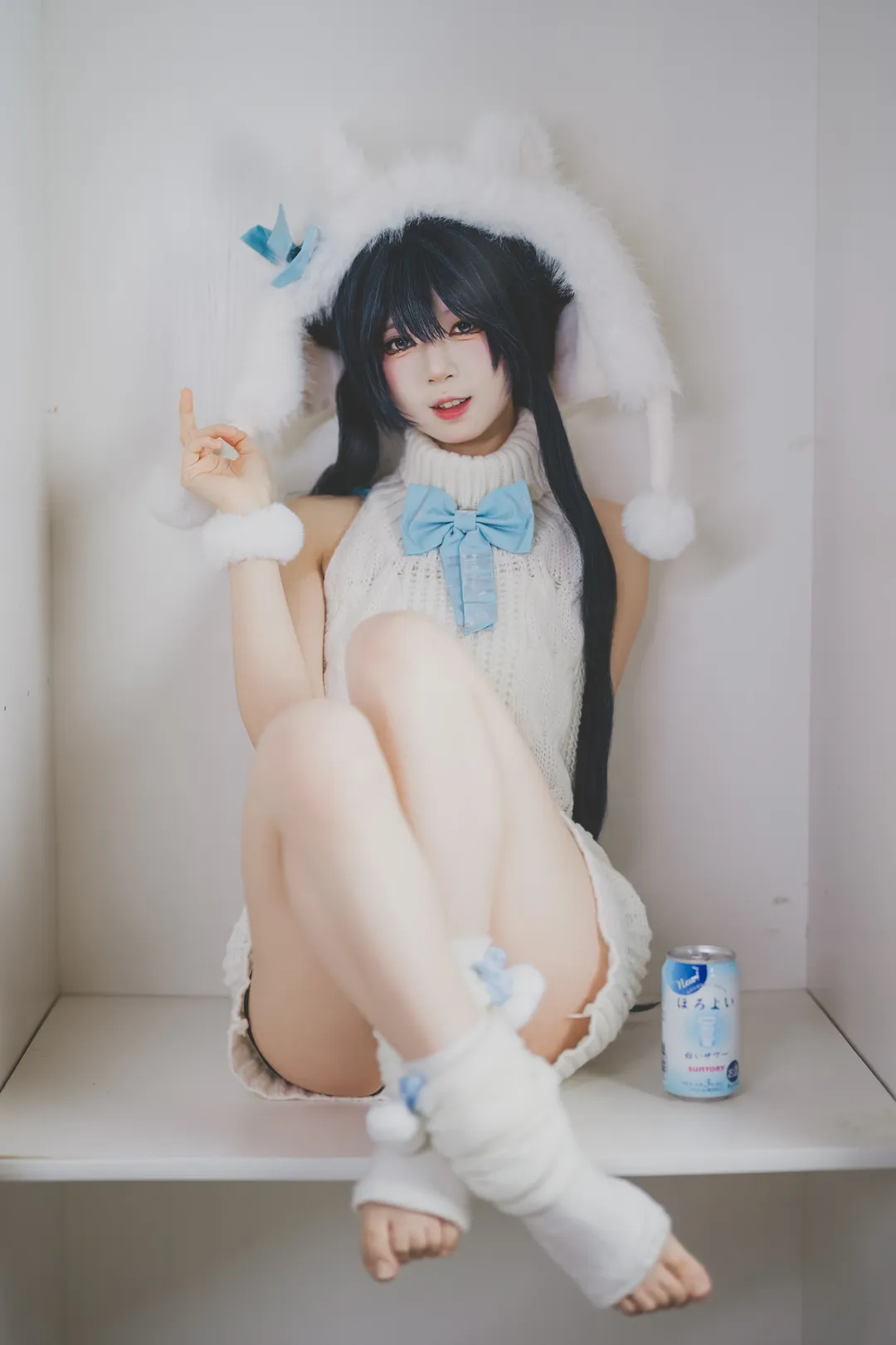 【妃咲cos】蔚蓝档案的柜中奇遇 - 第 4 张