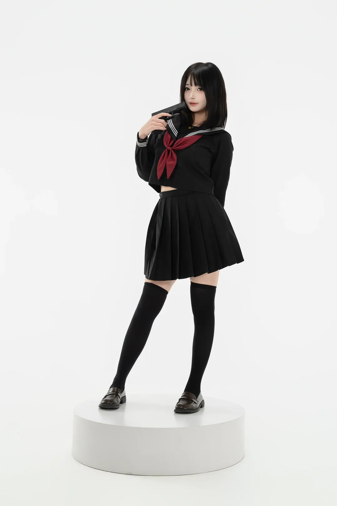 白棚日系JK制服写真 氛围感拉满 - 第 8 张