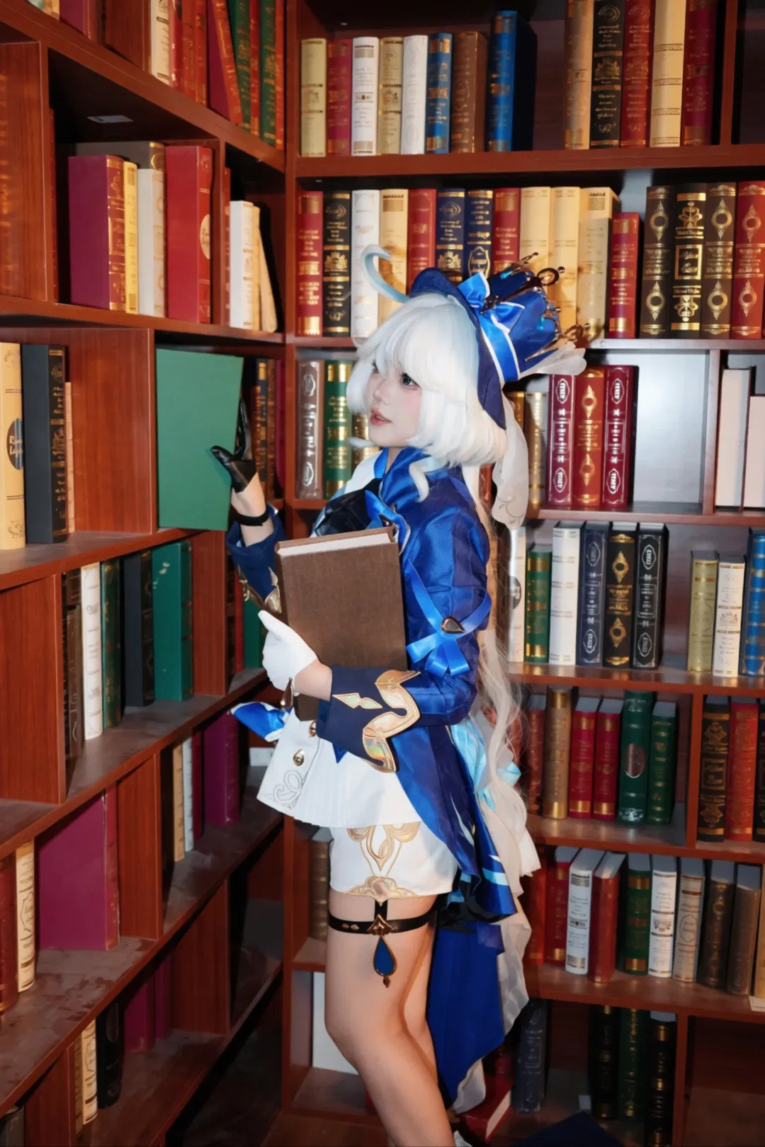 【芙宁娜cos】影棚复古宫廷风格拍摄记录 - 第 4 张