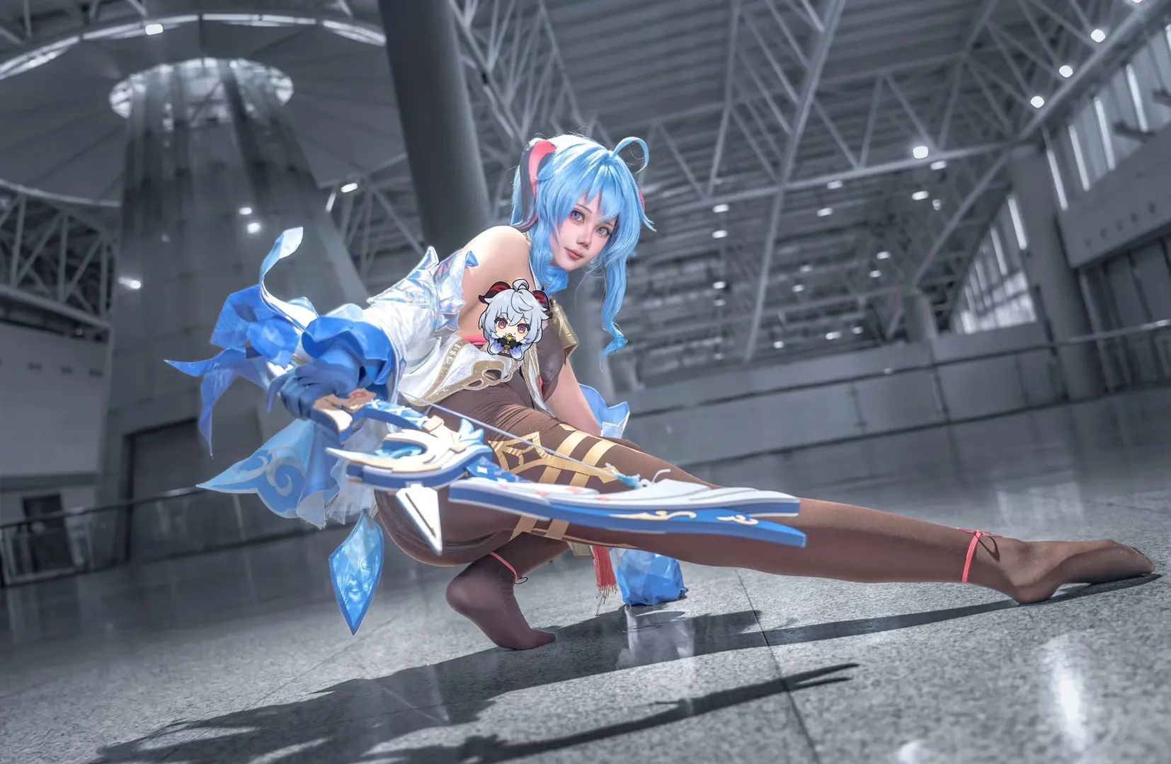 【甘雨cos】原神璃月美少女的漫展直出返图 - 第 1 张