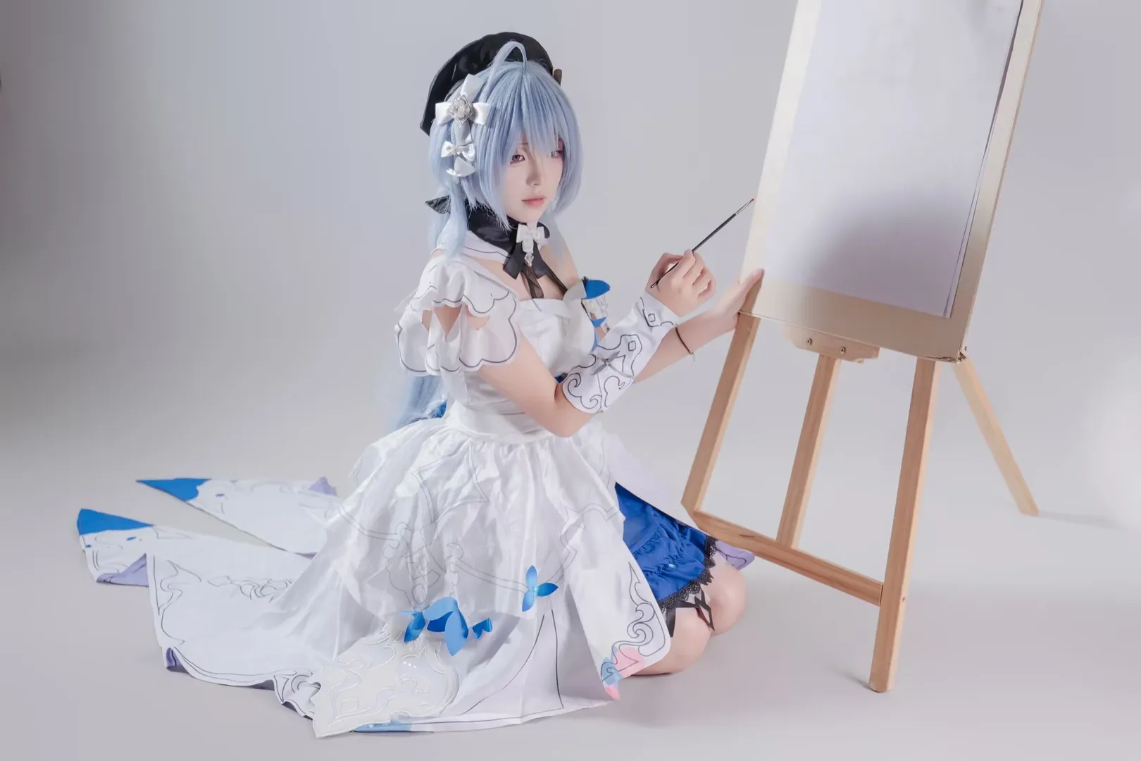 【格蕾修cos】崩坏三的小画家温柔提笔 - 第 2 张
