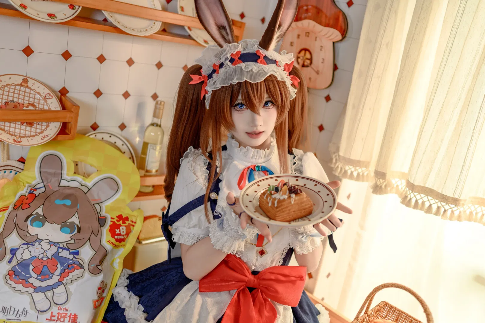 【阿米婭cos】明日方舟兔耳女僕的烘焙廚房日記 - 第 10 張
