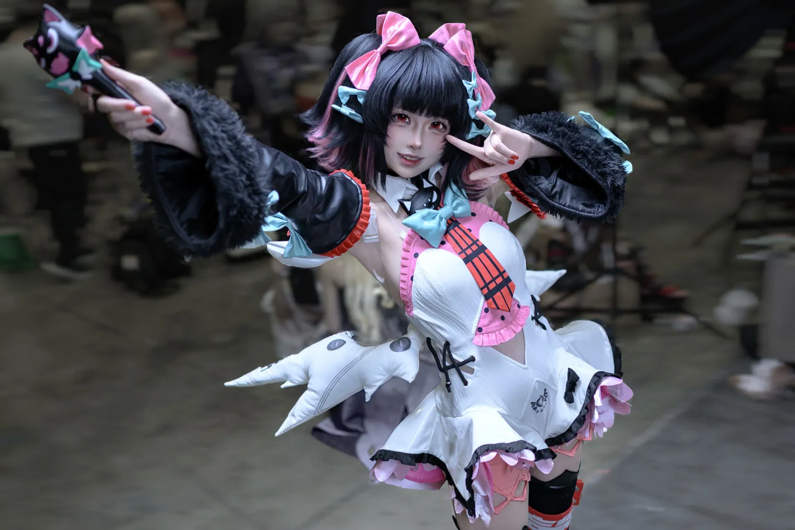 【南宫羽cos】良牙夏典上的黑粉猫系少女 - 第 2 张