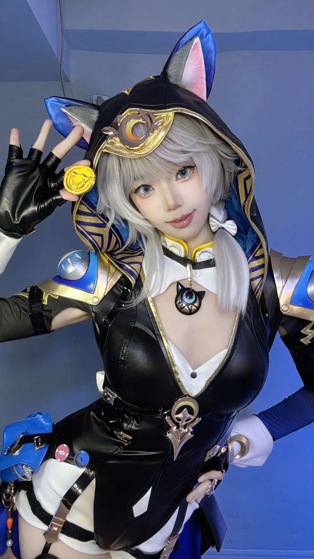 【赛飞儿cos】崩坏星穹铁道里的猫系少女 - 第 1 张