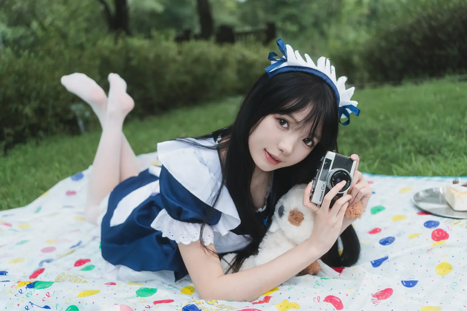 夏天和女仆去野餐 西溪湿地拍摄记录 - 第 11 张