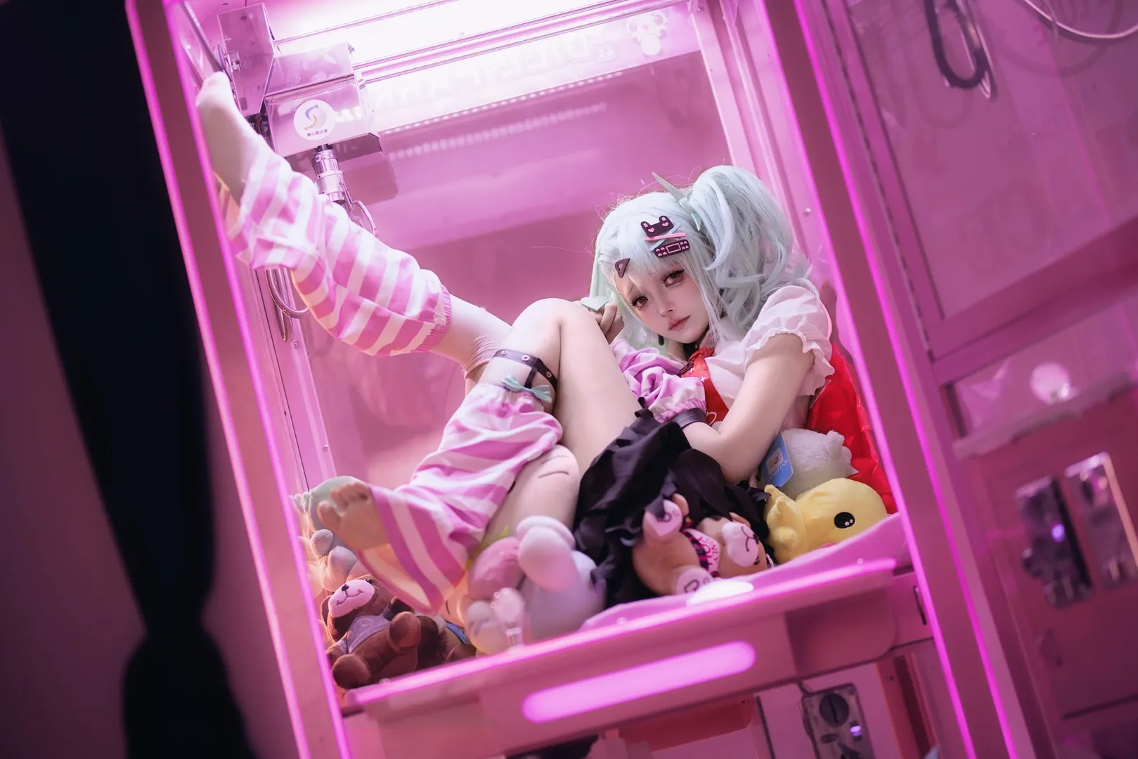 【千夏cos】絕區零的粉色夢幻娃娃機冒險 - 第 3 張