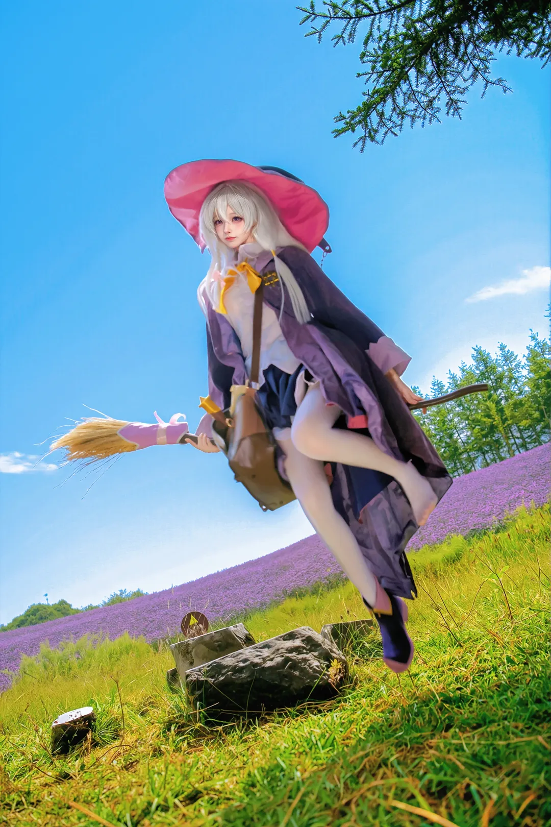 【伊蕾娜cos】魔女之旅红池坝花海巡游 - 第 1 张
