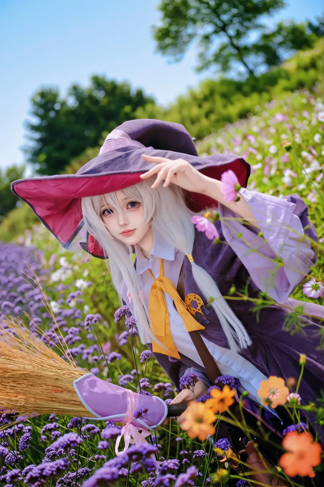 【伊蕾娜cos】魔女之旅红池坝花海巡游 - 第 2 张