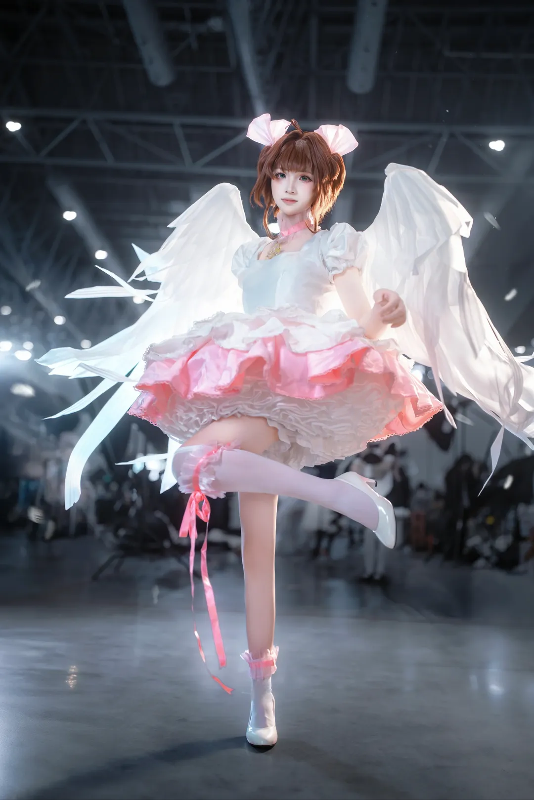 【木之本樱cos】魔卡少女樱初代萌王的漫展场照 - 第 2 张