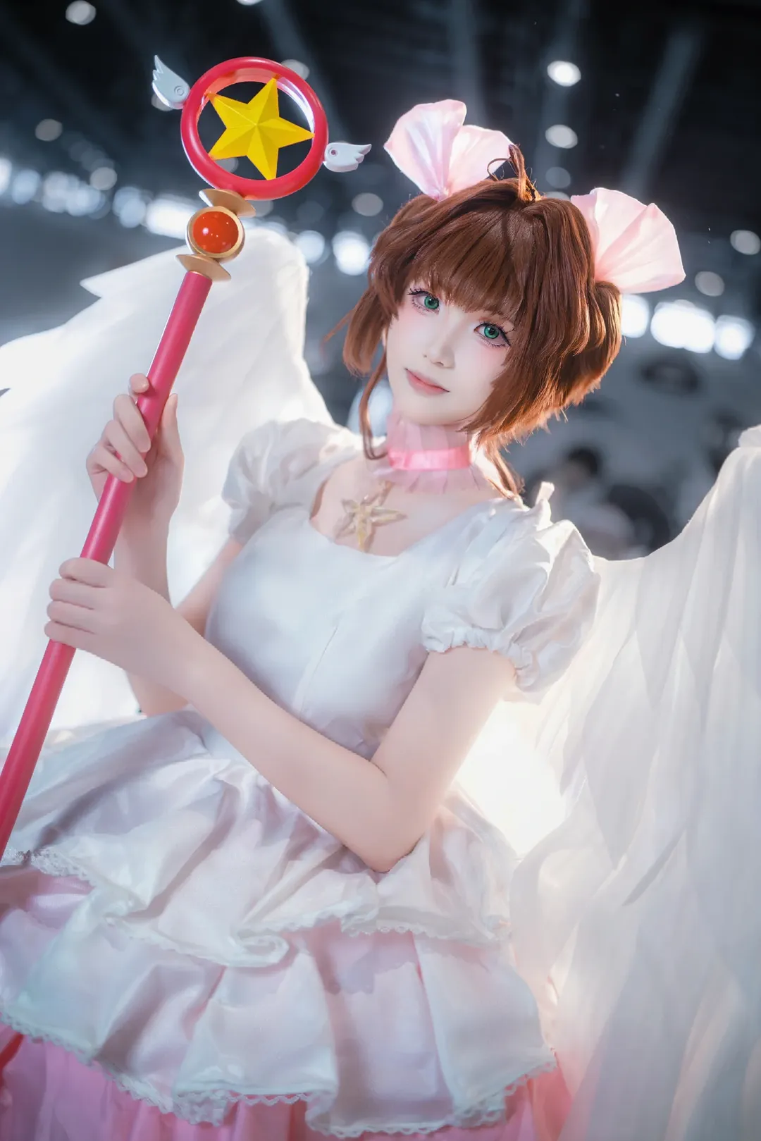 【木之本樱cos】魔卡少女樱初代萌王的漫展场照 - 第 3 张