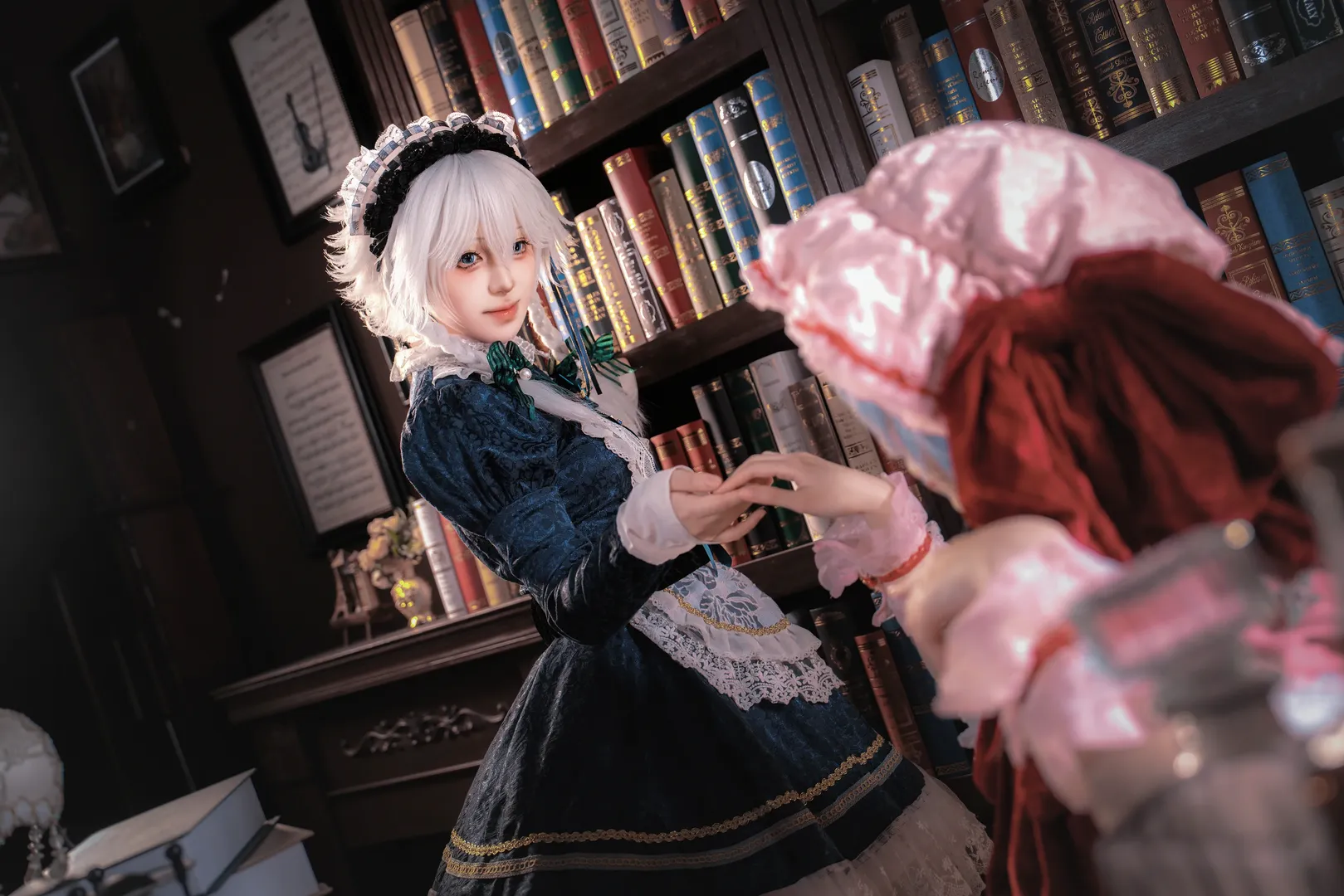 【蕾米莉亞與十六夜咲夜cos】東方project 月夜書房茶話會 - 第 4 張