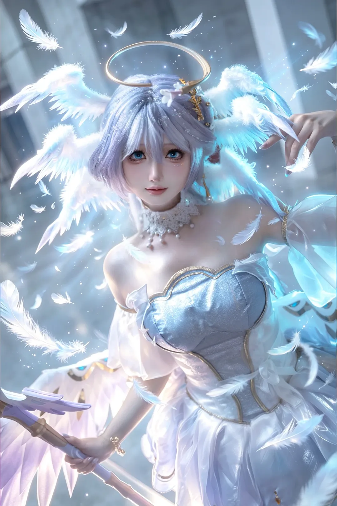 【知更鸟cos】崩坏星穹铁道知更鸟圣心咏叹调场照 - 第 1 张