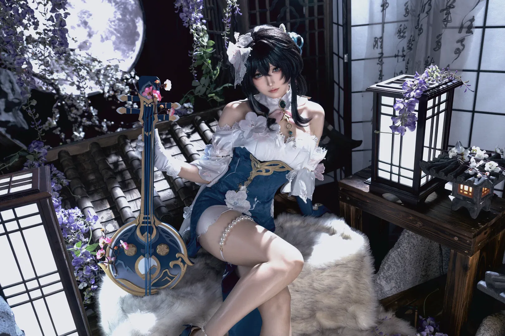 【阮梅cos】星穹铁道里的清冷国风美人 - 第 4 张