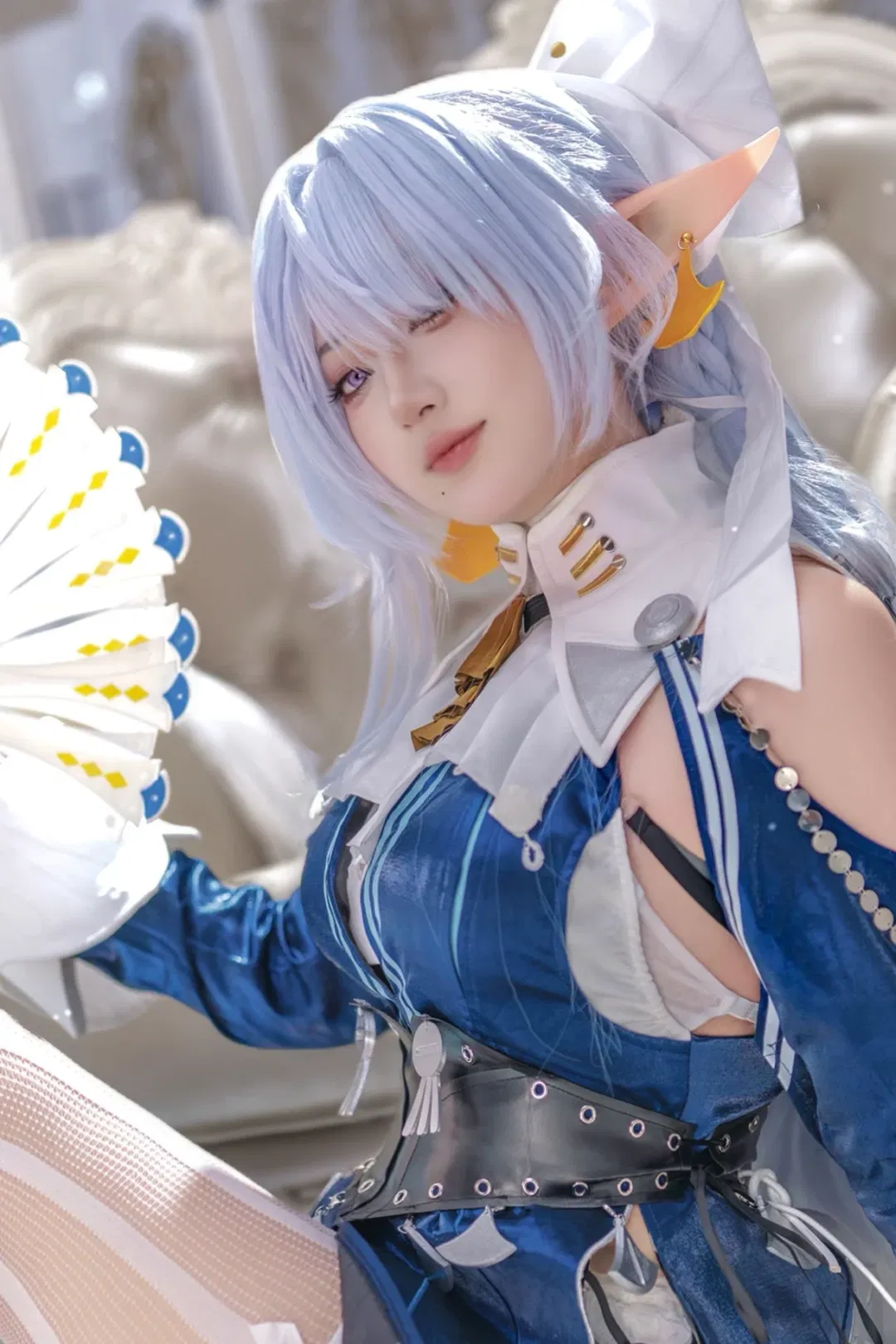 【维琳娜cos】绝区零维琳娜的礼仪课穿搭记录 - 第 1 张