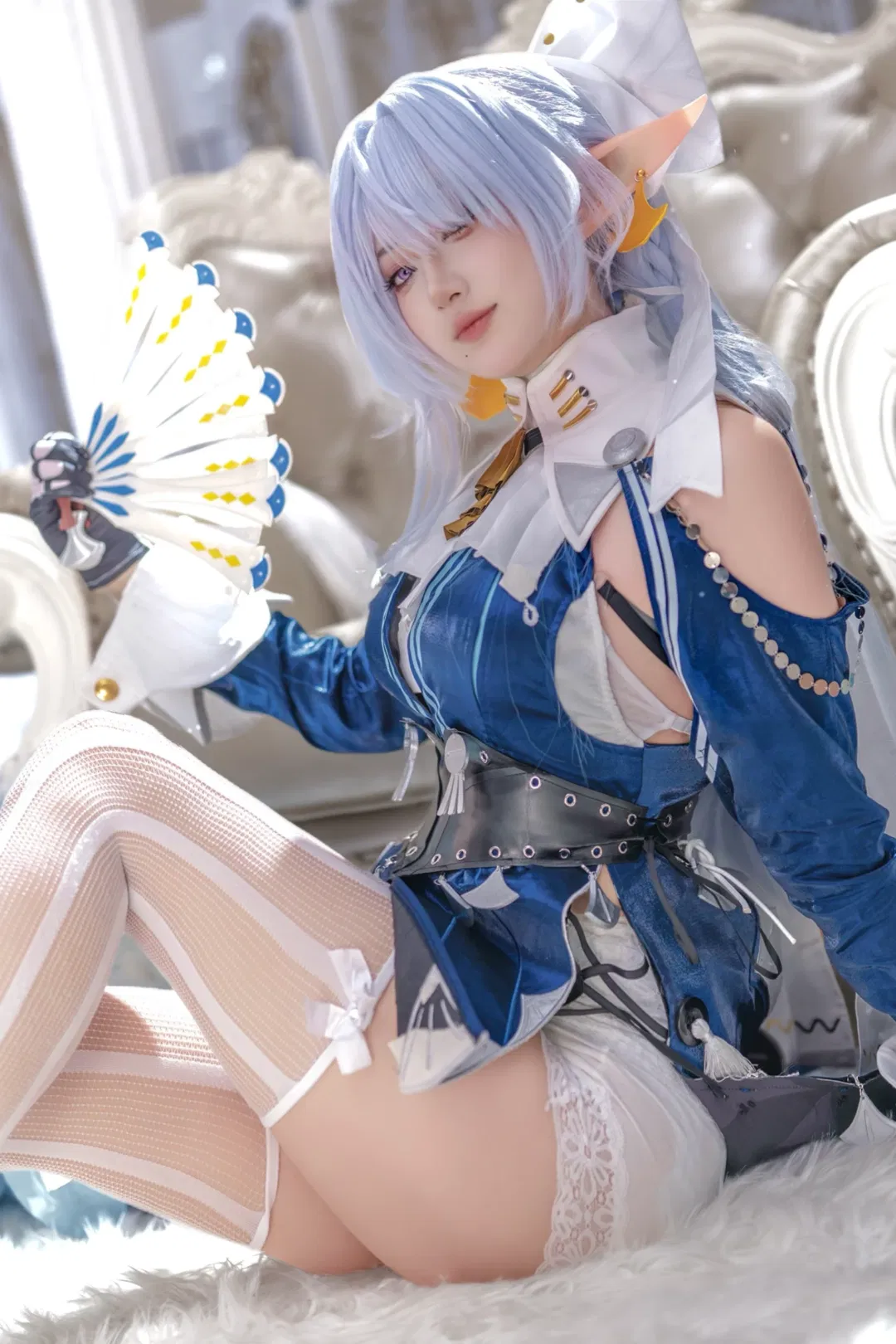 【维琳娜cos】绝区零维琳娜的礼仪课穿搭记录 - 第 2 张