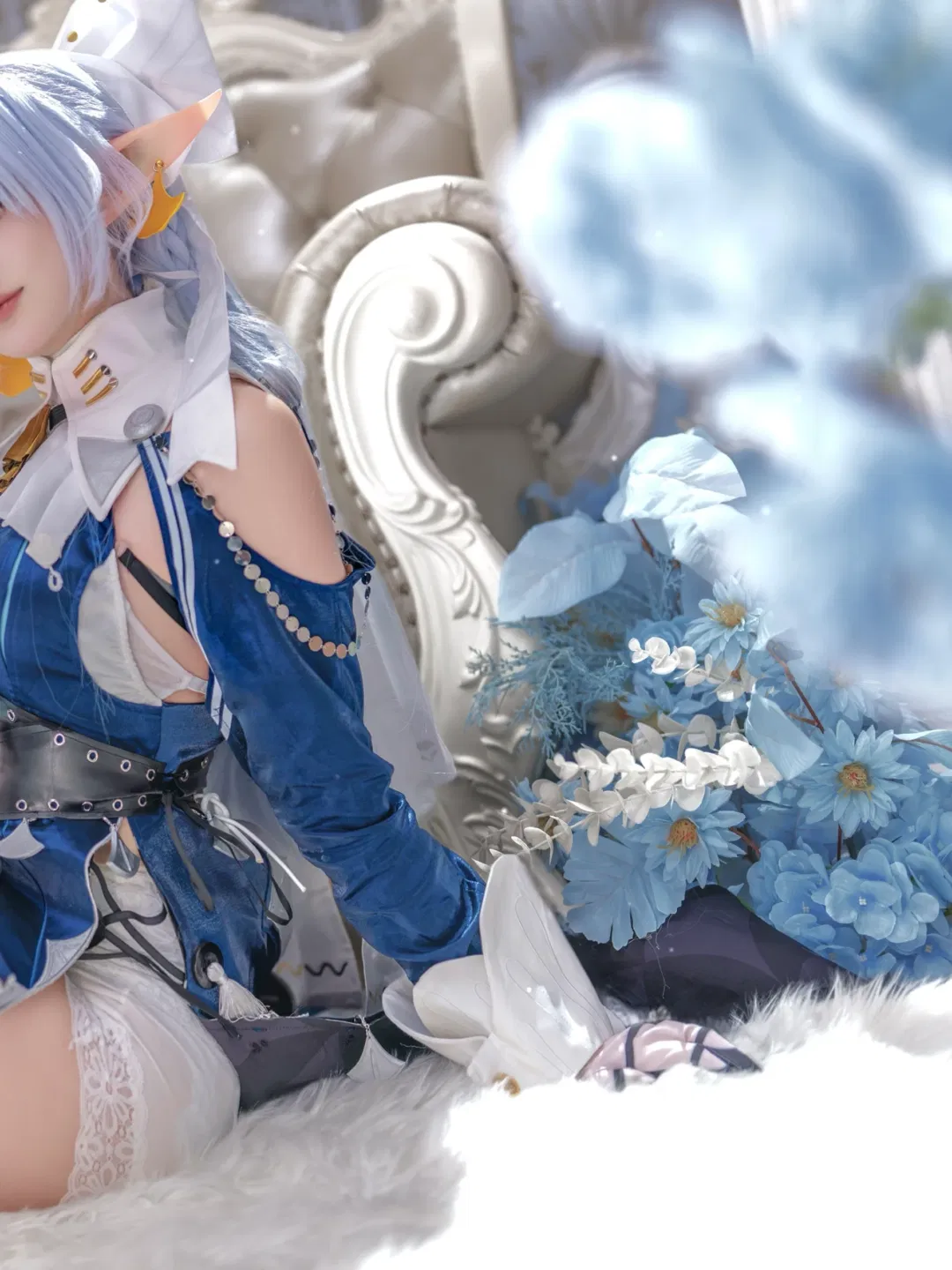 【维琳娜cos】绝区零维琳娜的礼仪课穿搭记录 - 第 4 张