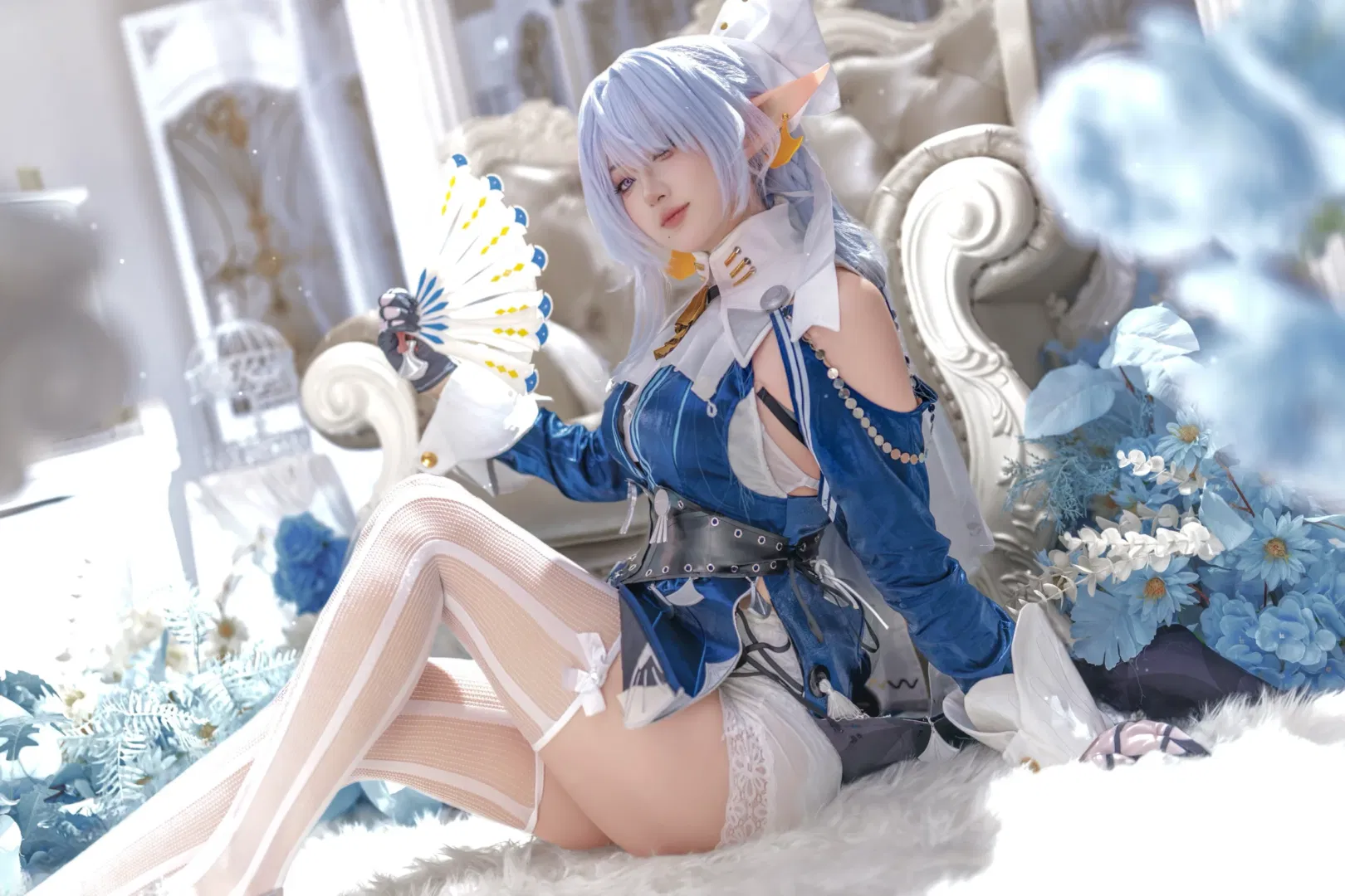 【维琳娜cos】绝区零维琳娜的礼仪课穿搭记录 - 第 5 张