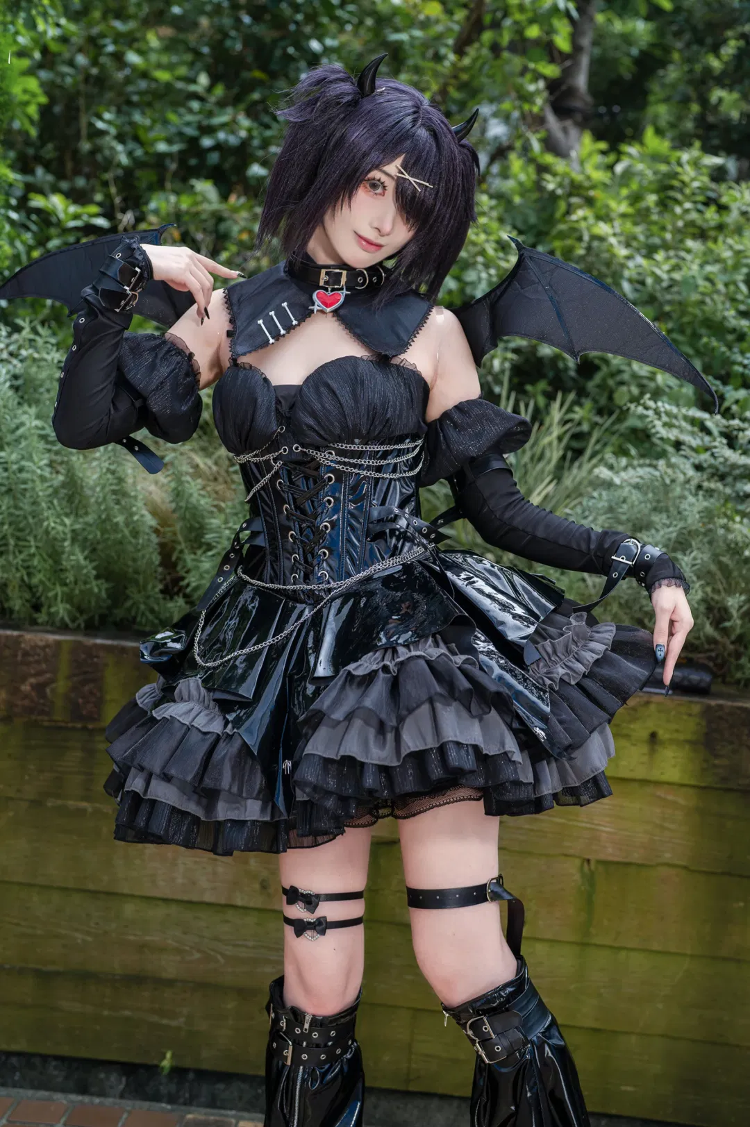 【糖糖cos】主播女孩重度依賴 小惡魔系漫展返圖 - 第 1 張