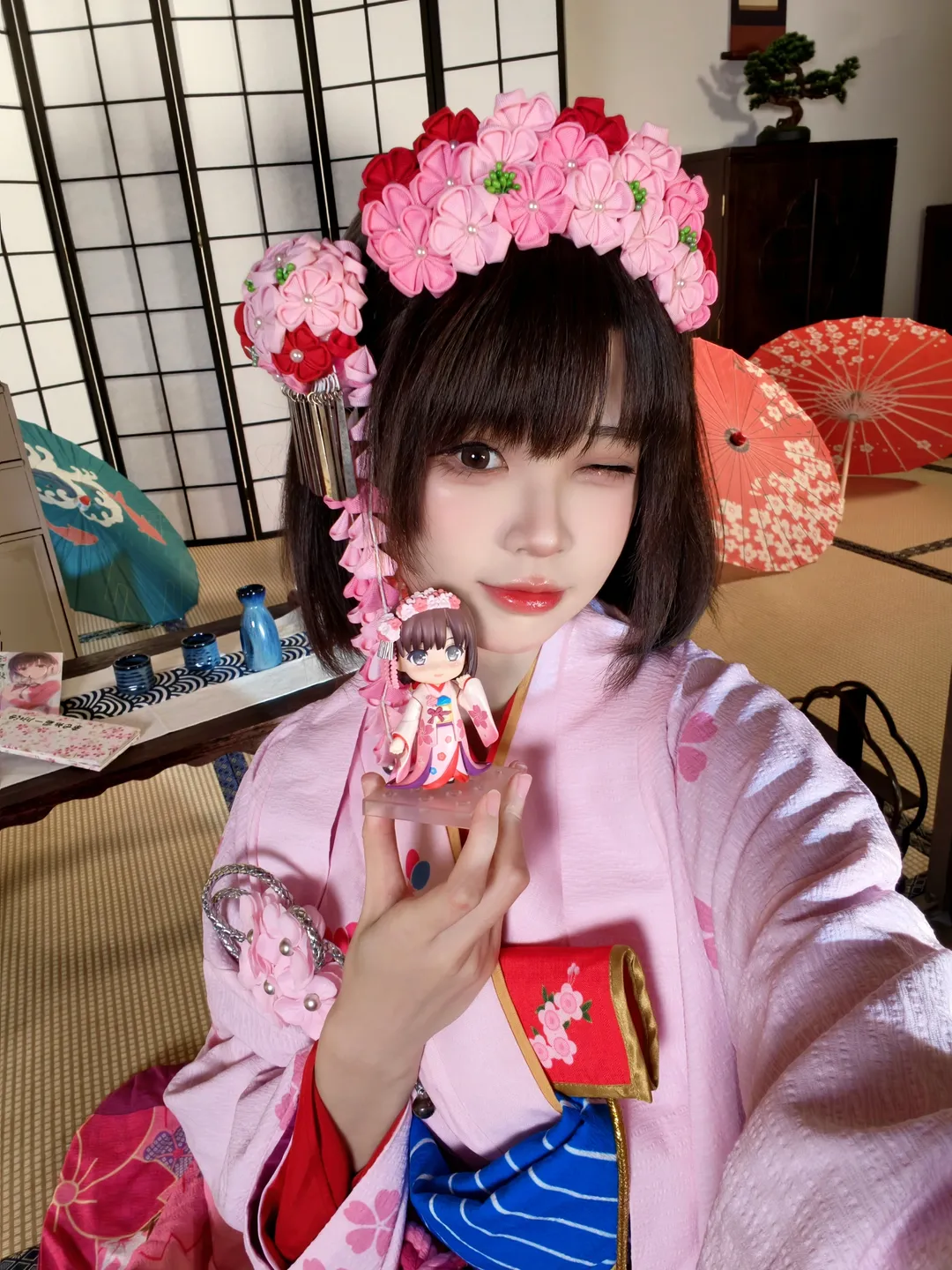 【加藤惠cos】《路人女主的养成方法》和风生贺拍摄 - 第 2 张