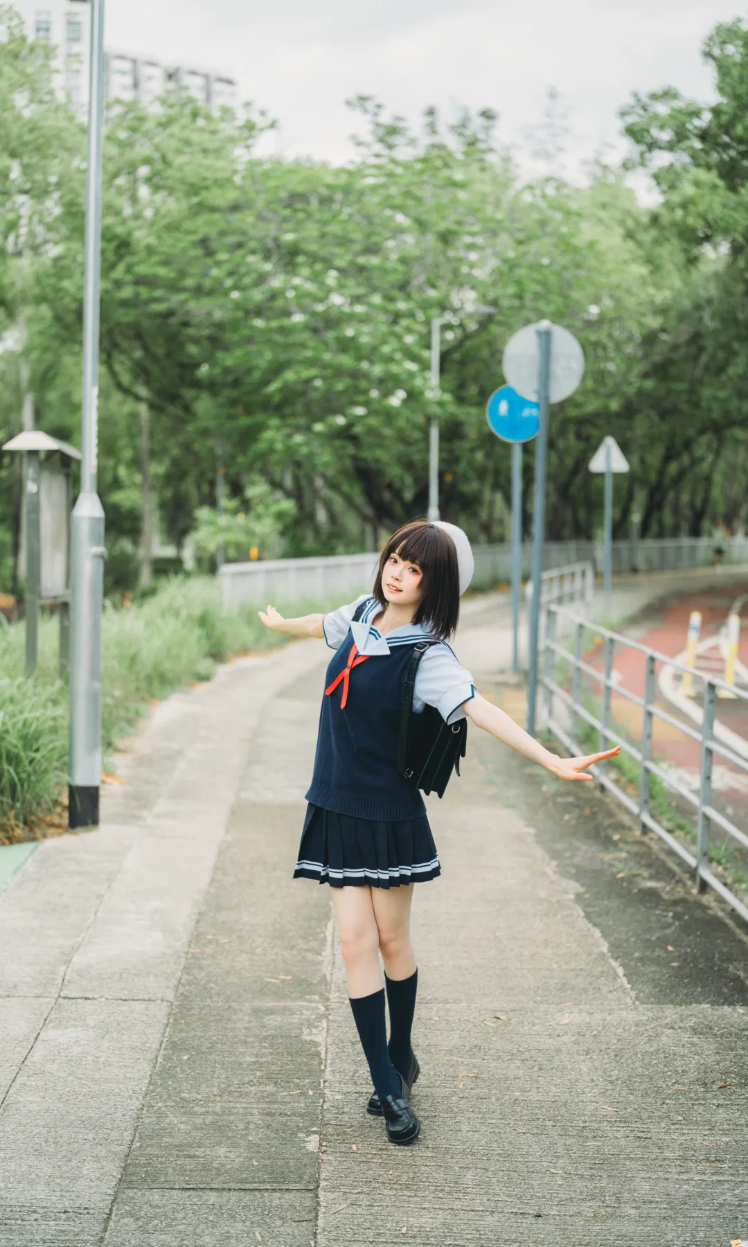 【加藤惠cos】路人女主的養成方法，普通上學路的日常感 - 第 1 張