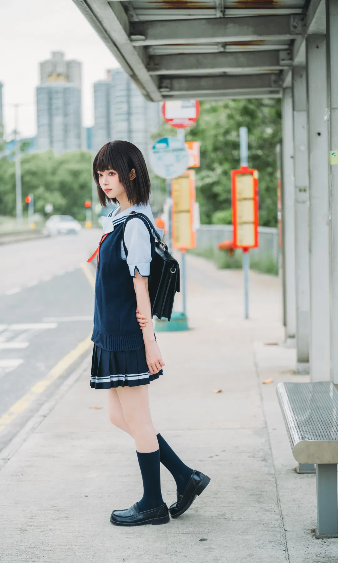 【加藤惠cos】路人女主的養成方法，普通上學路的日常感 - 第 2 張