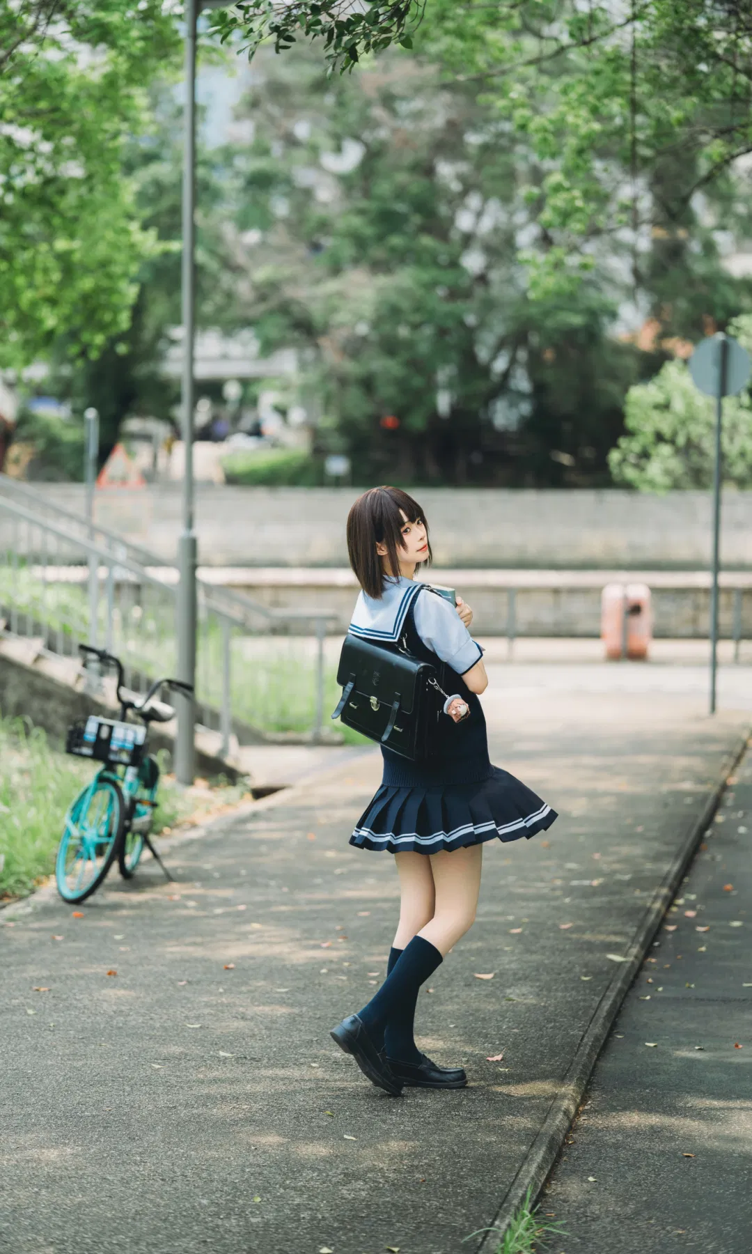 【加藤惠cos】路人女主的養成方法，普通上學路的日常感 - 第 4 張