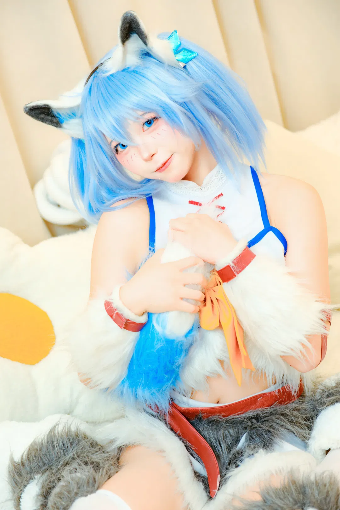【剎那cos】回覆術士的重啟 獸耳娘臥室拍攝記錄 - 第 1 張
