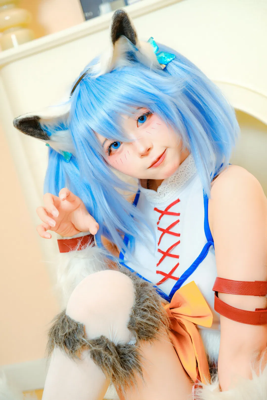 【剎那cos】回覆術士的重啟 獸耳娘臥室拍攝記錄 - 第 4 張