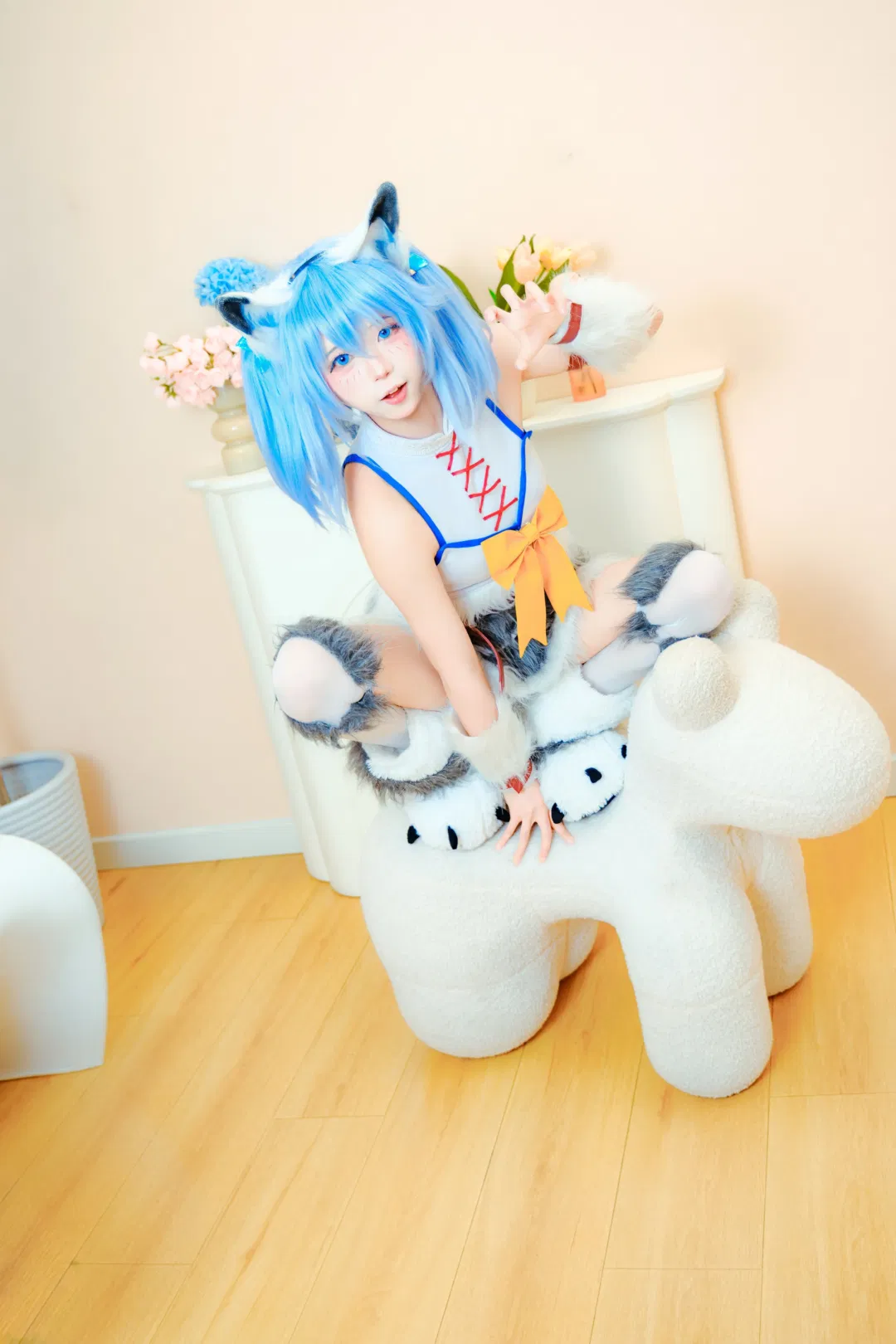 【剎那cos】回覆術士的重啟 獸耳娘臥室拍攝記錄 - 第 5 張