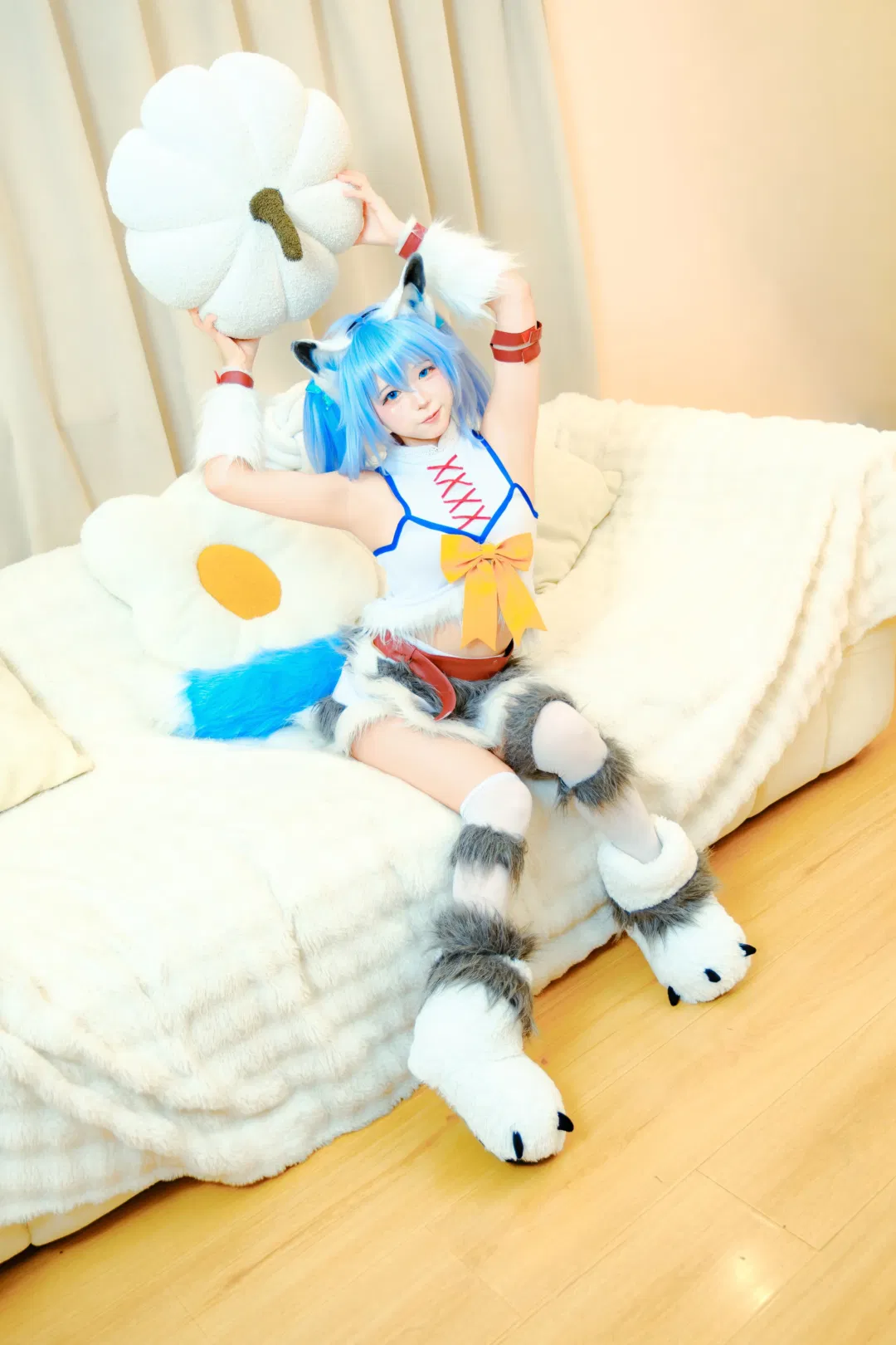 【剎那cos】回覆術士的重啟 獸耳娘臥室拍攝記錄 - 第 8 張
