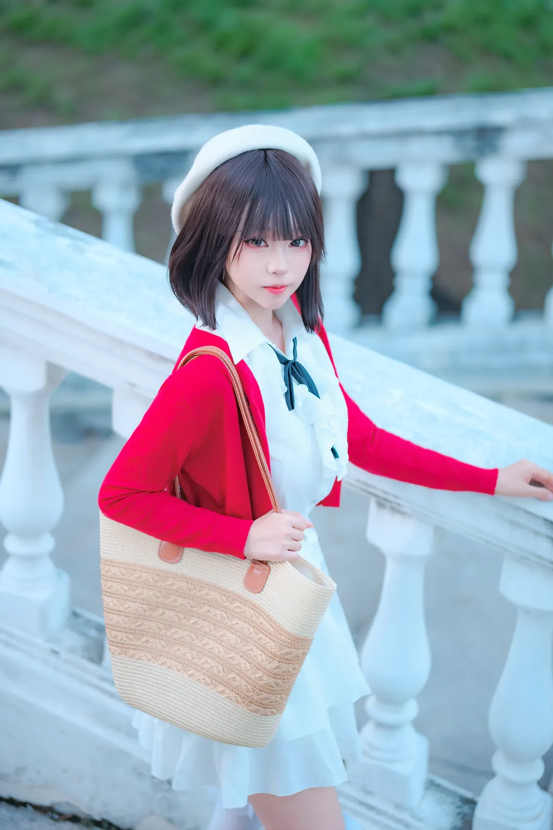 【加藤惠cos】路人女主的养成方法 朝阳公园夜景演绎圣人惠 - 第 4 张