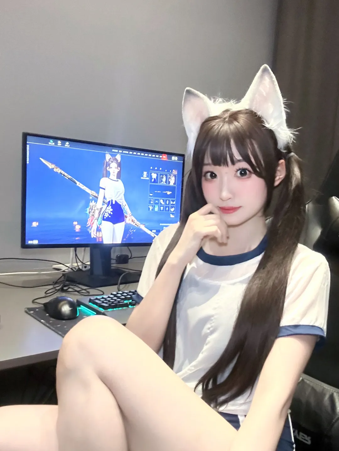 【土御门胡桃cos】永劫无间里的傲娇猫娘 - 第 6 张