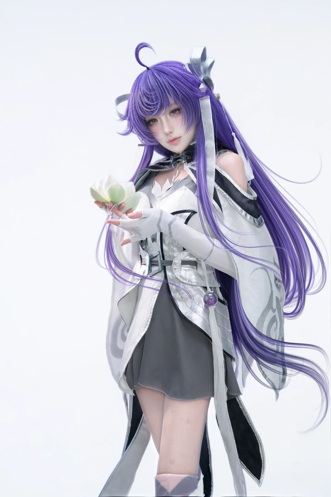 【西施cos】王者荣耀本命英雄的白棚动态姿势分享 - 第 7 张