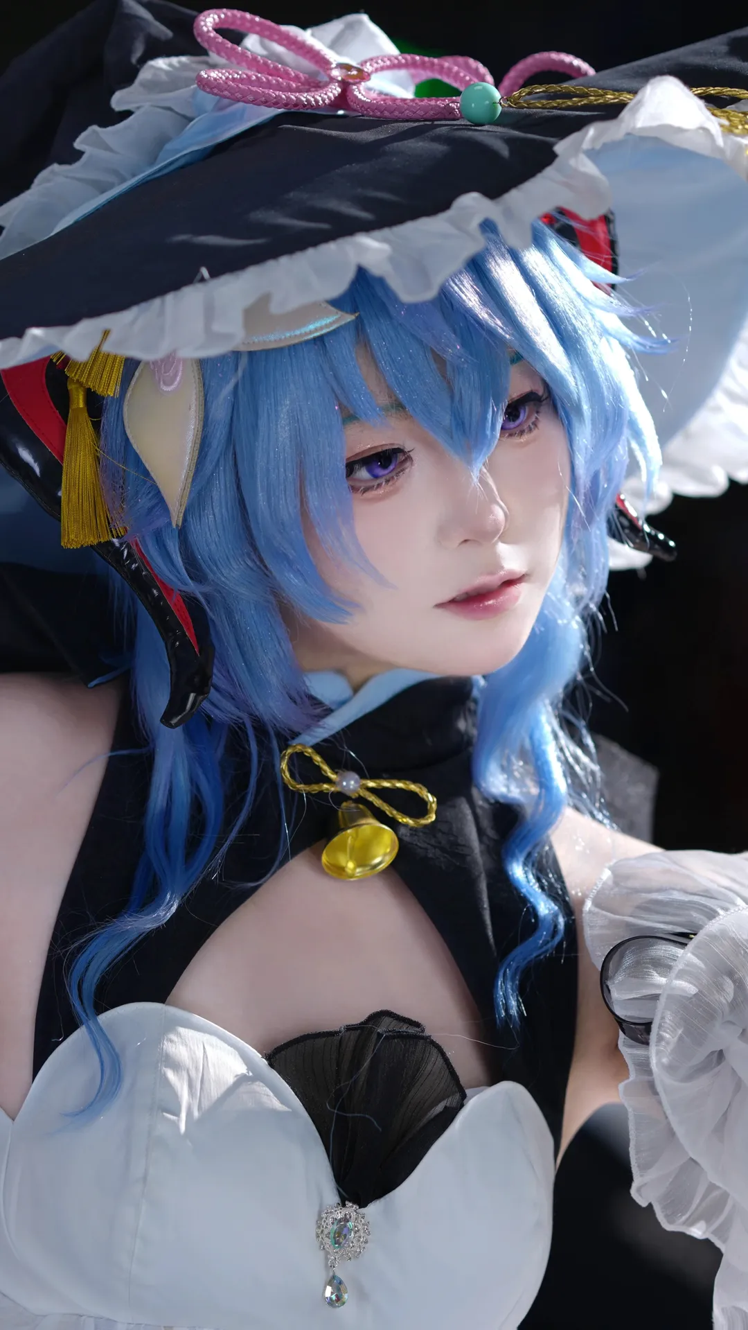 【甘雨cos】原神小魔女的暗夜降临 - 第 1 张