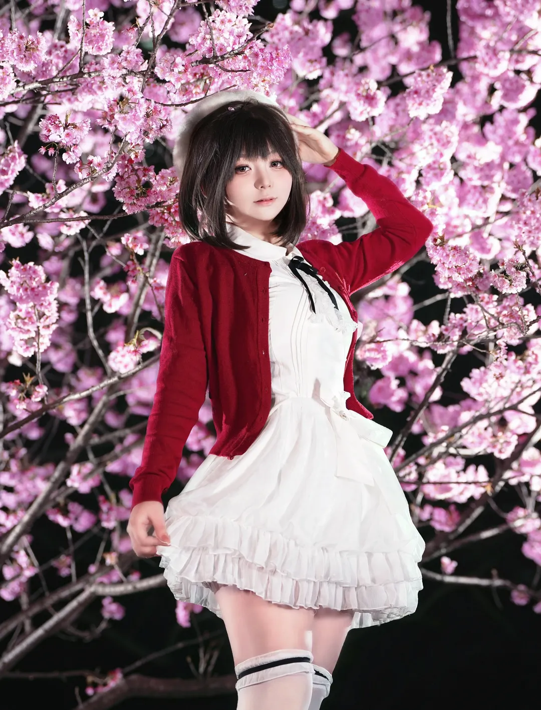 【加藤惠cos】路人女主的养成方法 夜樱下的第一女主角 - 第 2 张