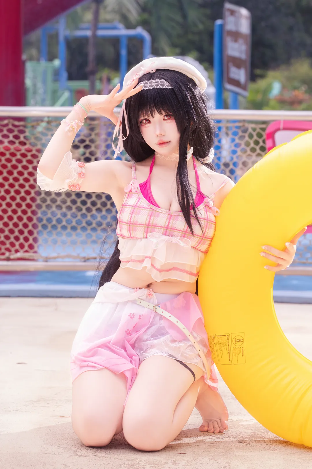 【千咲cos】长隆水上乐园的夏日鸣潮之旅 - 第 4 张